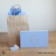 Набор цветная флешка + фанерный короб для фото и флешки со съемной крышкой