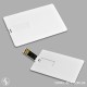 Пластиковая флешка карточка USB  с логотипом купить 