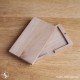 Деревянная коробка для флешки карточки