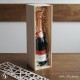 Коробка футляр для бутылки вина, упаковка из фанеры дерева
