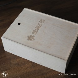 Коробка для бутылки вина из фанеры 