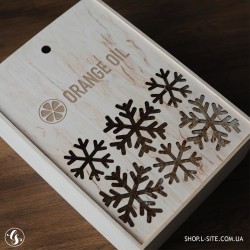 Коробка для бутылки вина из фанеры 