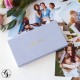 Коробка для фото с крышкой из итальянского кожзама от 1 штуки